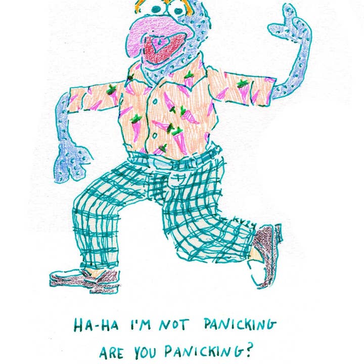 Kristen Vaughn - Wholesale Art Print - Gonzo Panic Original Print0