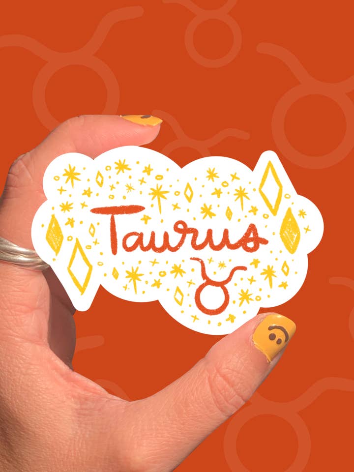 Taurus Sticker for wholesale by Megan Boykoff Art