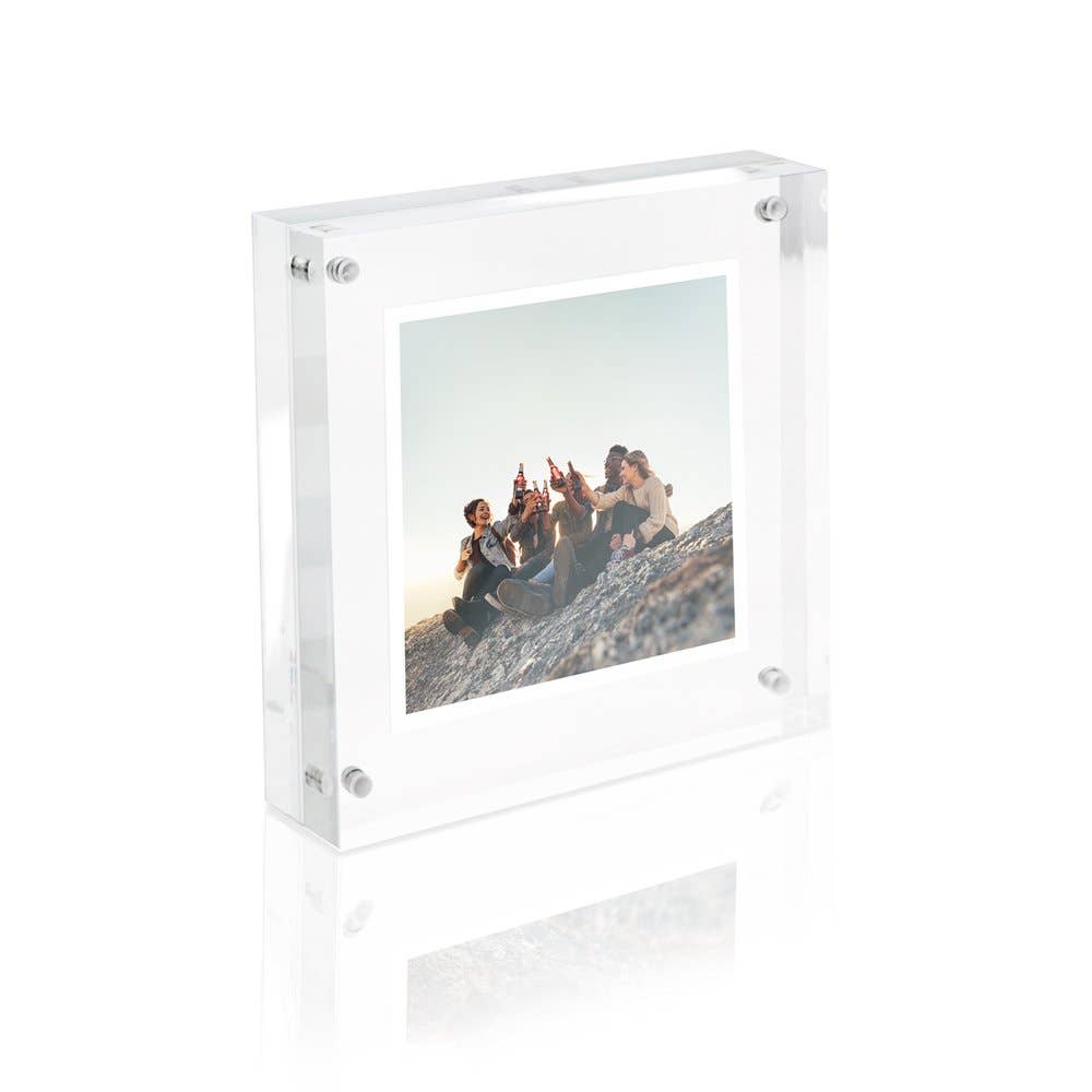 Isaac Jacobs International - Wholesale Picture Frame - Isaac Jacobs Super Thick Clear Acrylic Magnetic Photo Frame7