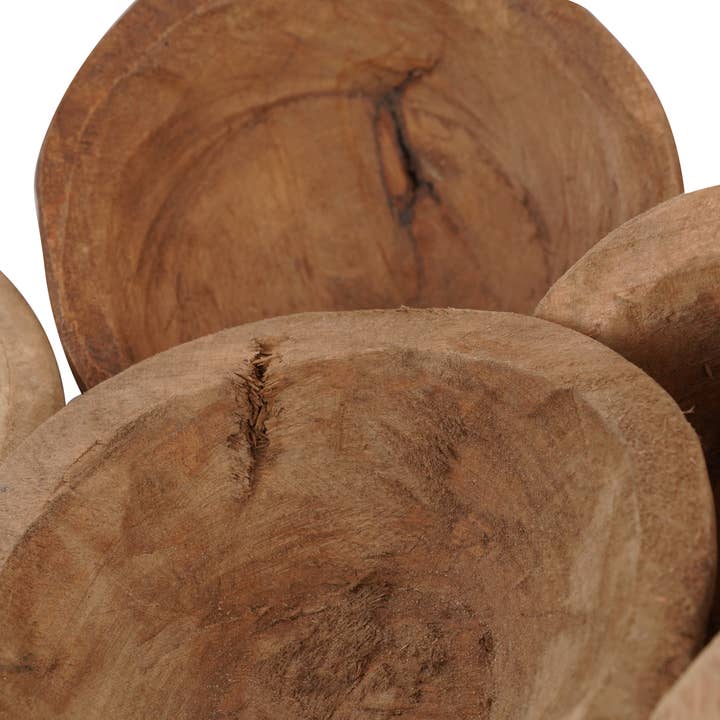 My Amigos Imports - Wholesale Candle holder - NFC-Not For Candles-WH4-Mini Round Bowl-5-6 inches-Raw4