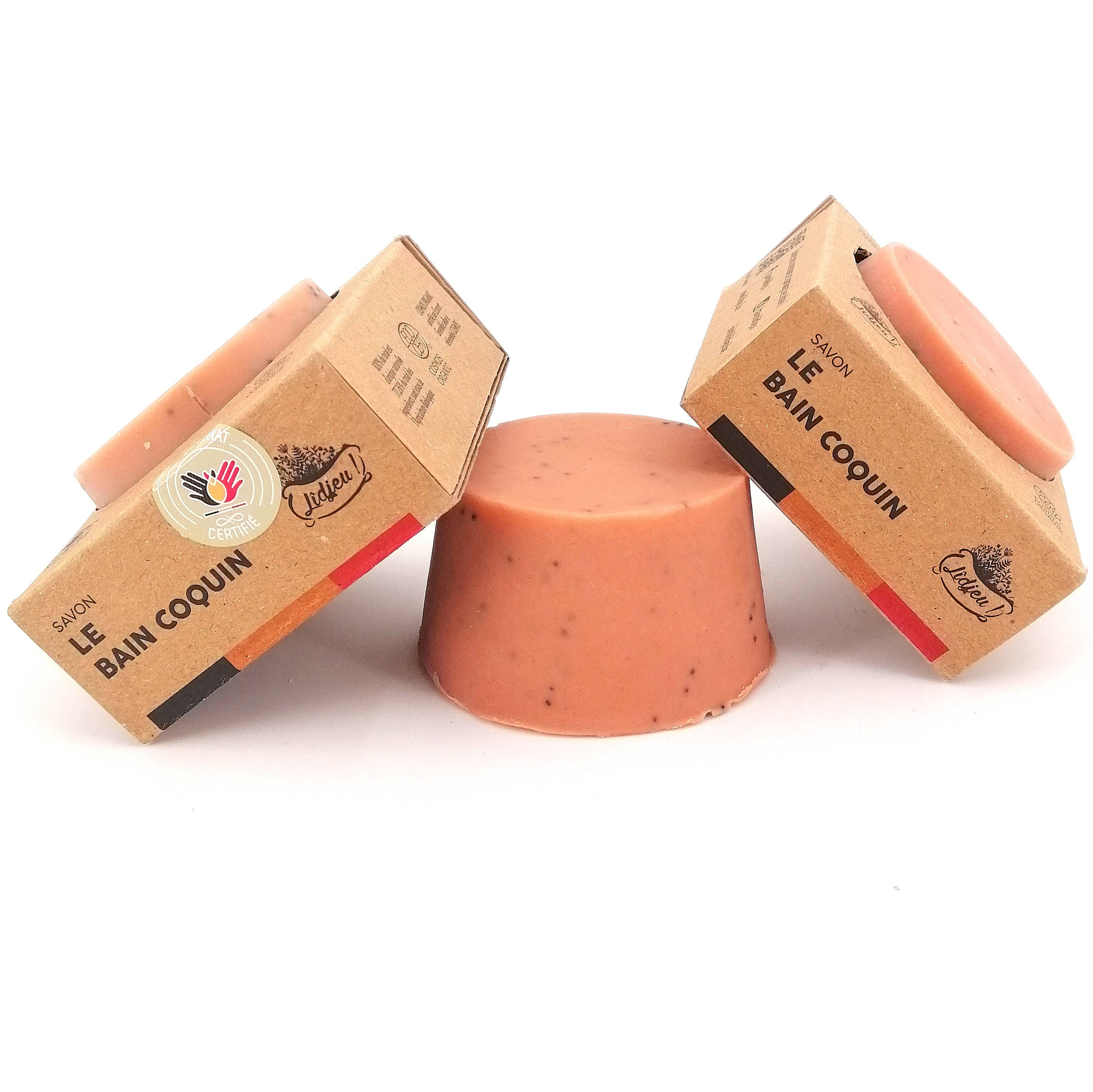 Lîdjeu! - Wholesale Bar Soap - The Playful Bath (natural exfoliating soap with almond oil)2
