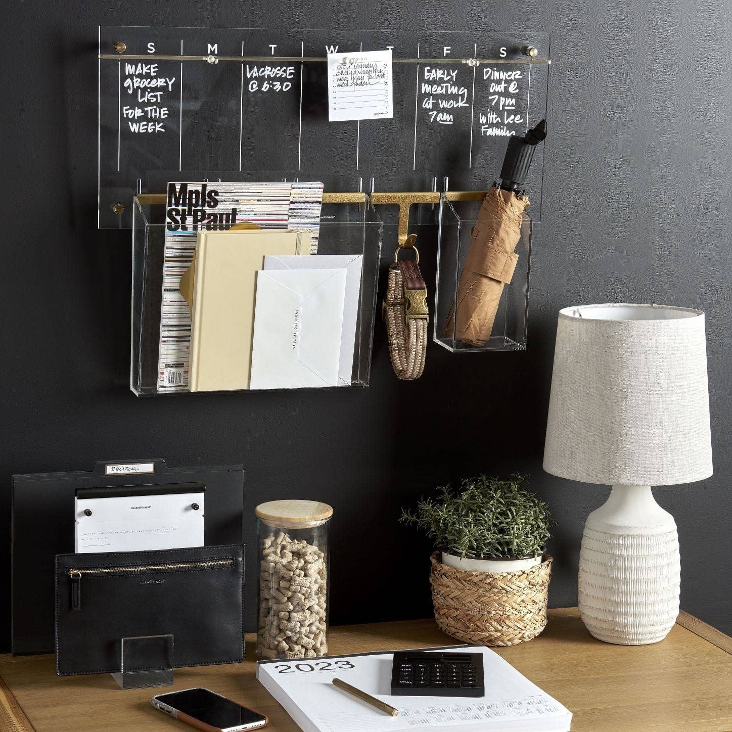 russell+hazel - Wholesale Magnet Board - Acrylic Wall Magnetic Memo Strip6