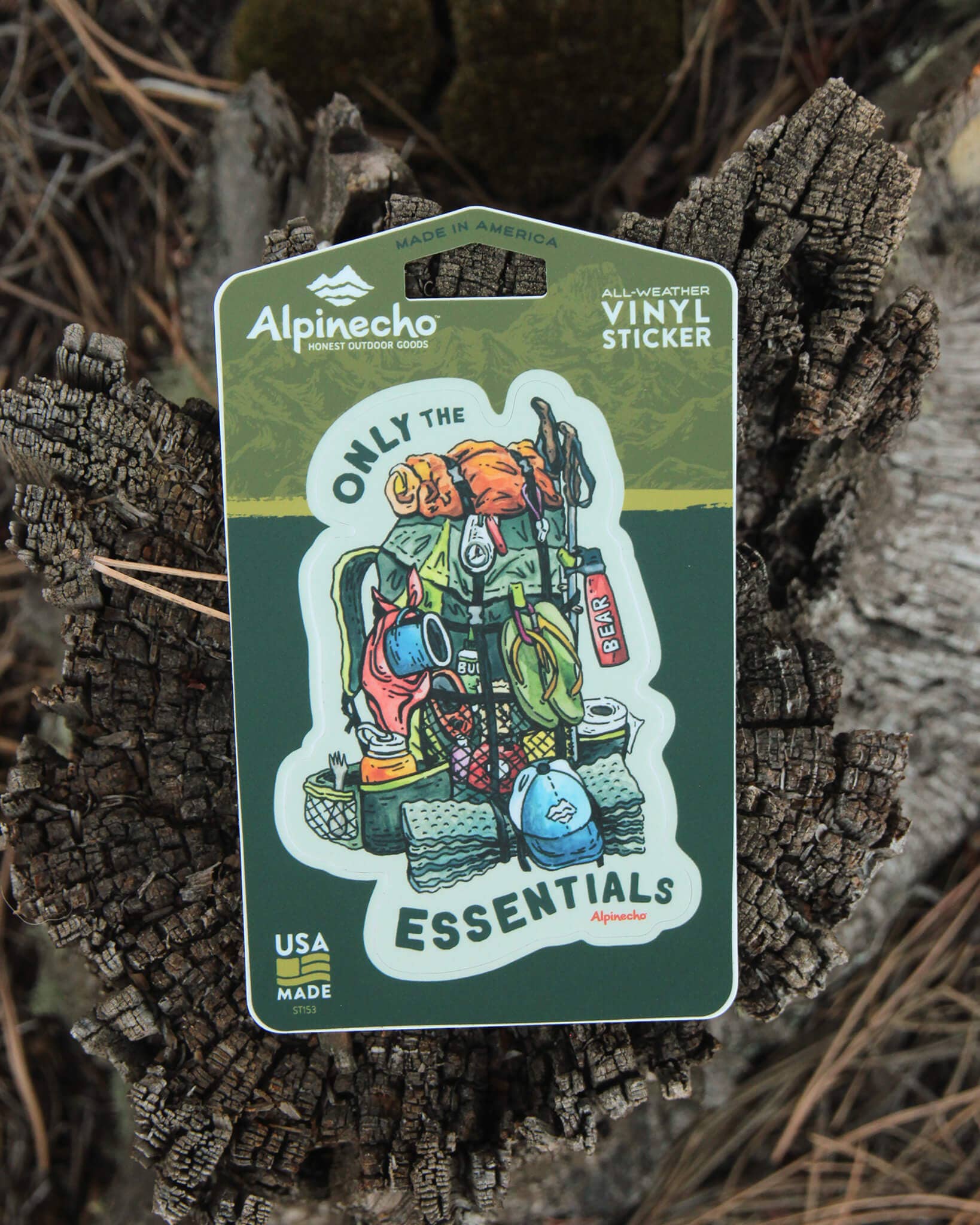 Alpinecho - Wholesale Sticker - Only the Essentials Sticker5