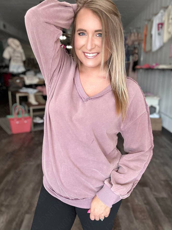 RTS: The Indy Raw Hem Pullover for wholesale by Forever3AM