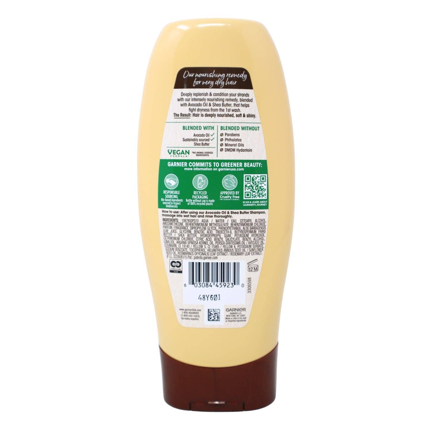 First Choice Buying – wholesale Hair conditioner – Garnier Whole Blends Avocado Oil & Shea Butter Nourishing Conditioner, 12.5 Oz1