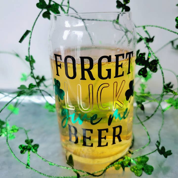 St. Patrick's Day Cup, St. Patricks Day Beer Can Glass, St. for wholesale by Superior Sweet Water