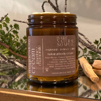 Bare Natural Soap Co - Wholesale Body Cream/Lotion - Magnesium Cream | Magnesium Body Cream