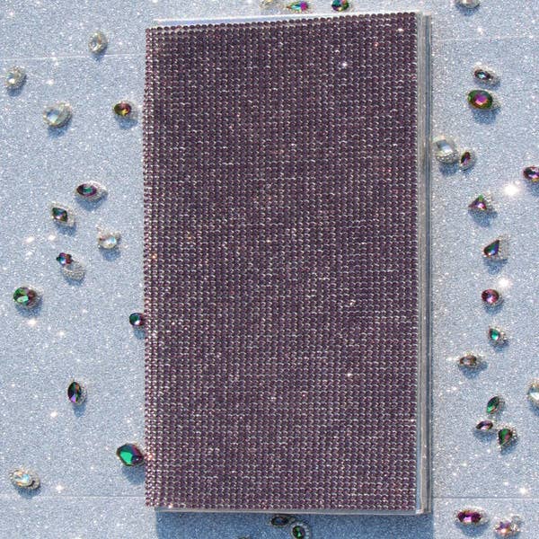 Elise Pink - Wholesale Eyeshadow Palette - Glitter Eyz Eyeshadow Palette with Rhinestones 10