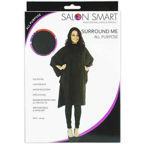 Salon Smart Entoure-moi Cape de Coiffure Polyvalente pour la vente par Glow Salon Supplies