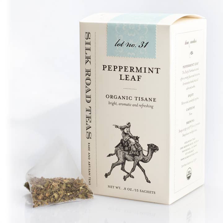 Peppermint Leaf for wholesale by Silk Road Teas
