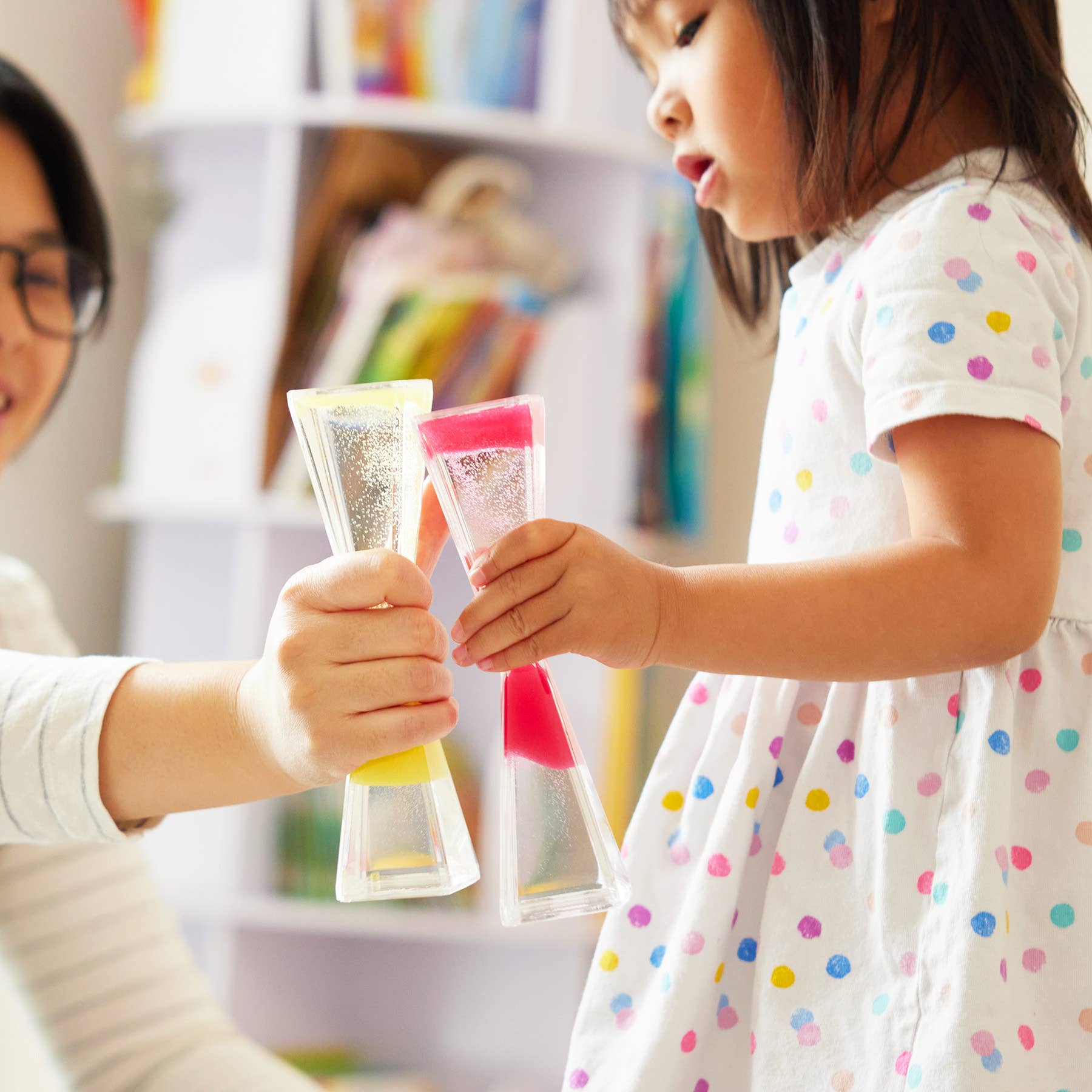 The Twiddlers – wholesale Timer – Flytande Anti Gravity Motion Timer Pack med 3, Lugnande sensorisk2