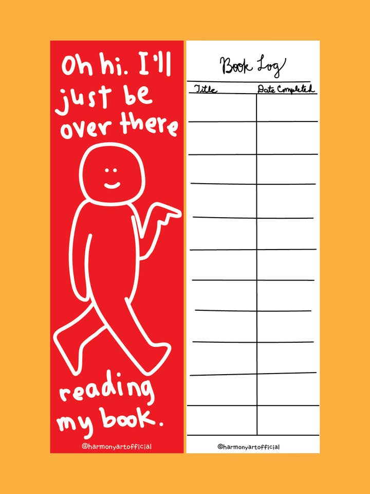 Åh hej. bogmærke for engroshandel hos Harmony Art Shop