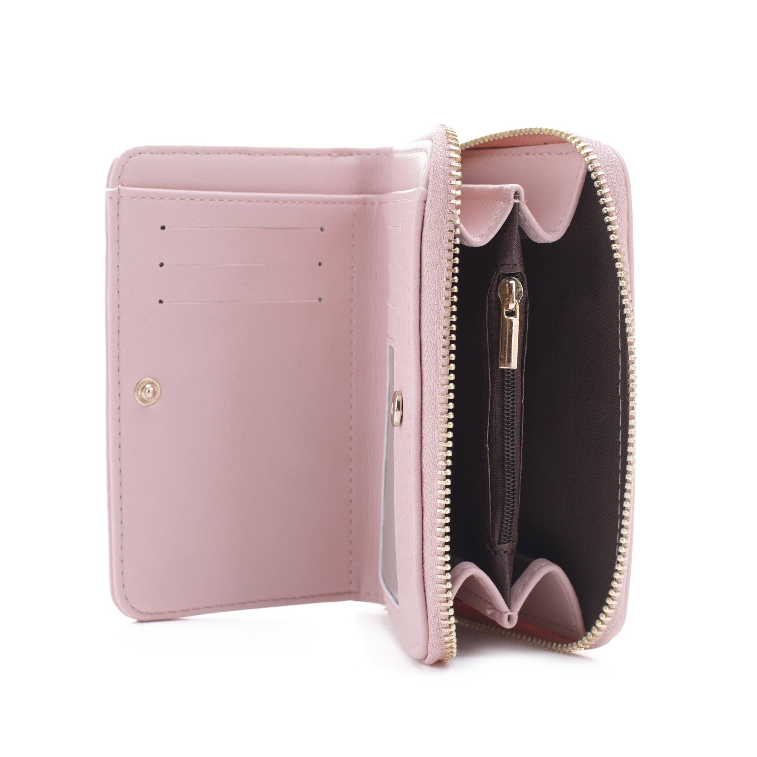 Isabelle Handbags – wholesale Plånbok - Dam – W1196 Plånbok med dragkedja Separat kortfack11