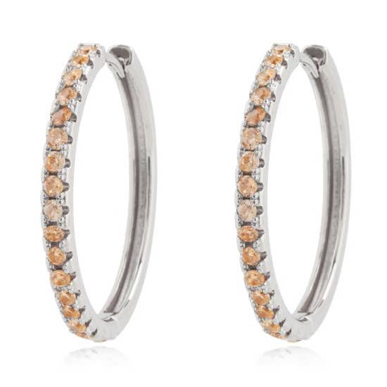Grande oreille Meriel en argent Champagne pour la vente par Nora Norway