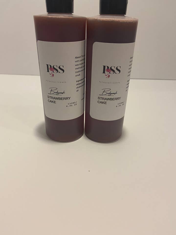 Strawberry cake for wholesale by Petalsoftsoaps