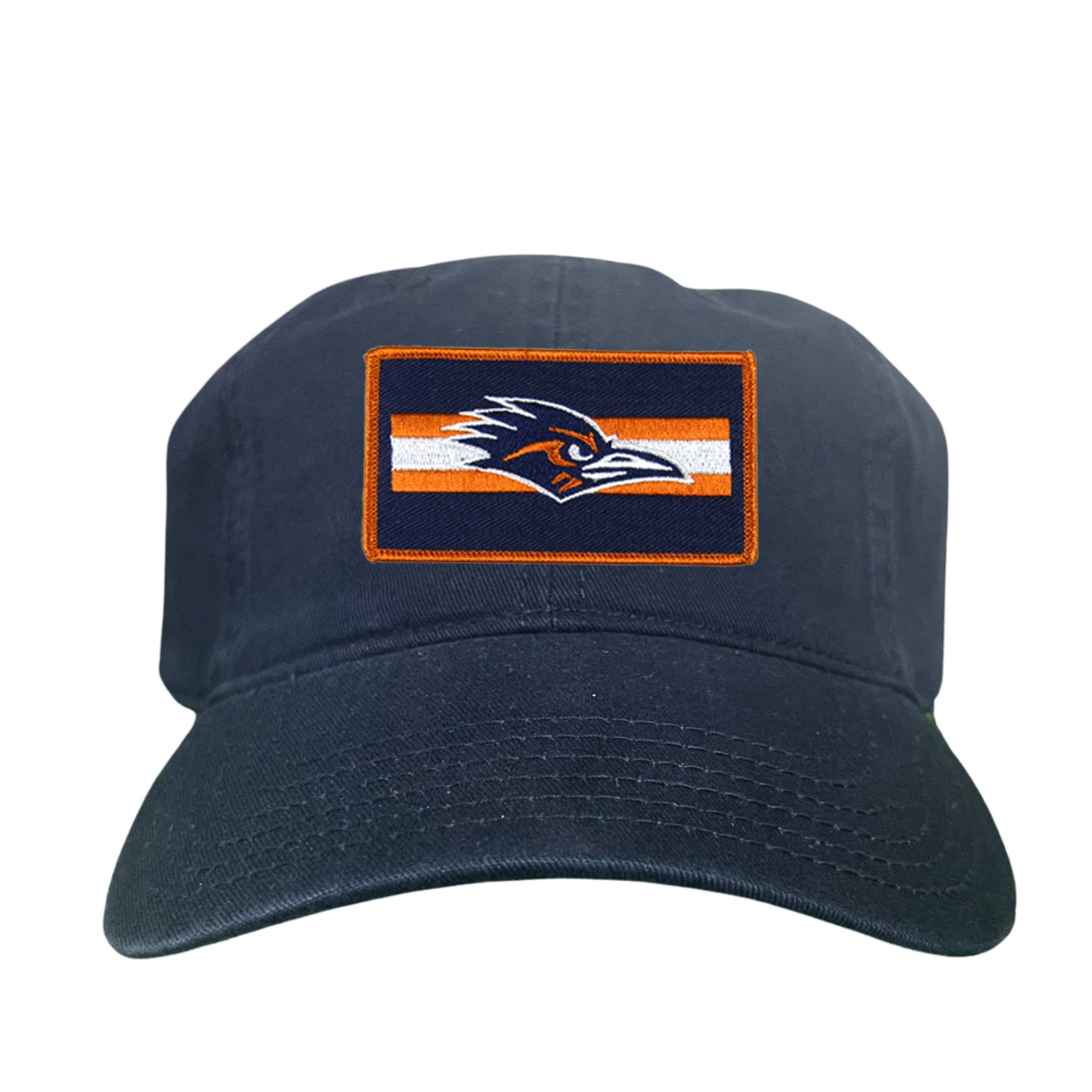 Last Stand Hats, LLC - Wholesale Baseball Cap - Unisex - UTSA Rectangle Stripe Roadrunner / Hats / 153 / UTSA00715