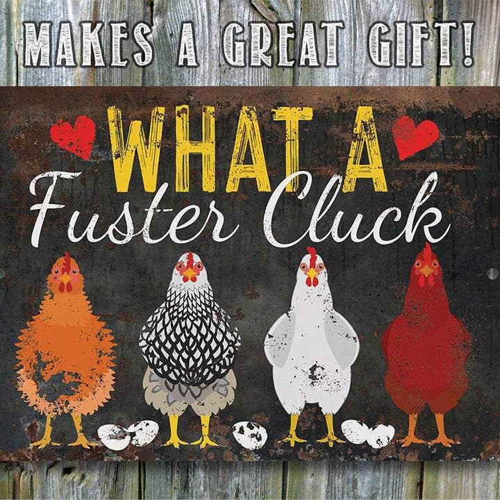 Lone Star Art Metal Signs - Wholesale Sign - Rustic Metal Sign | What a Fuster Cluck7