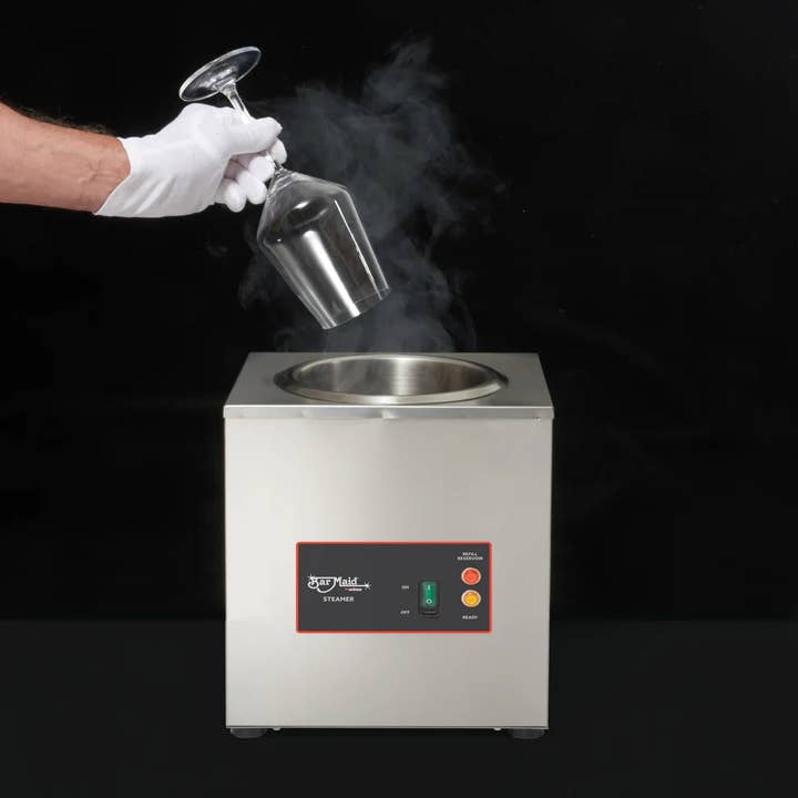 EcoQuality - Wholesale Kitchen Appliance - GSS-04-I/GSS-04, 110V/220V Bar Maid Electric Glass Steamer