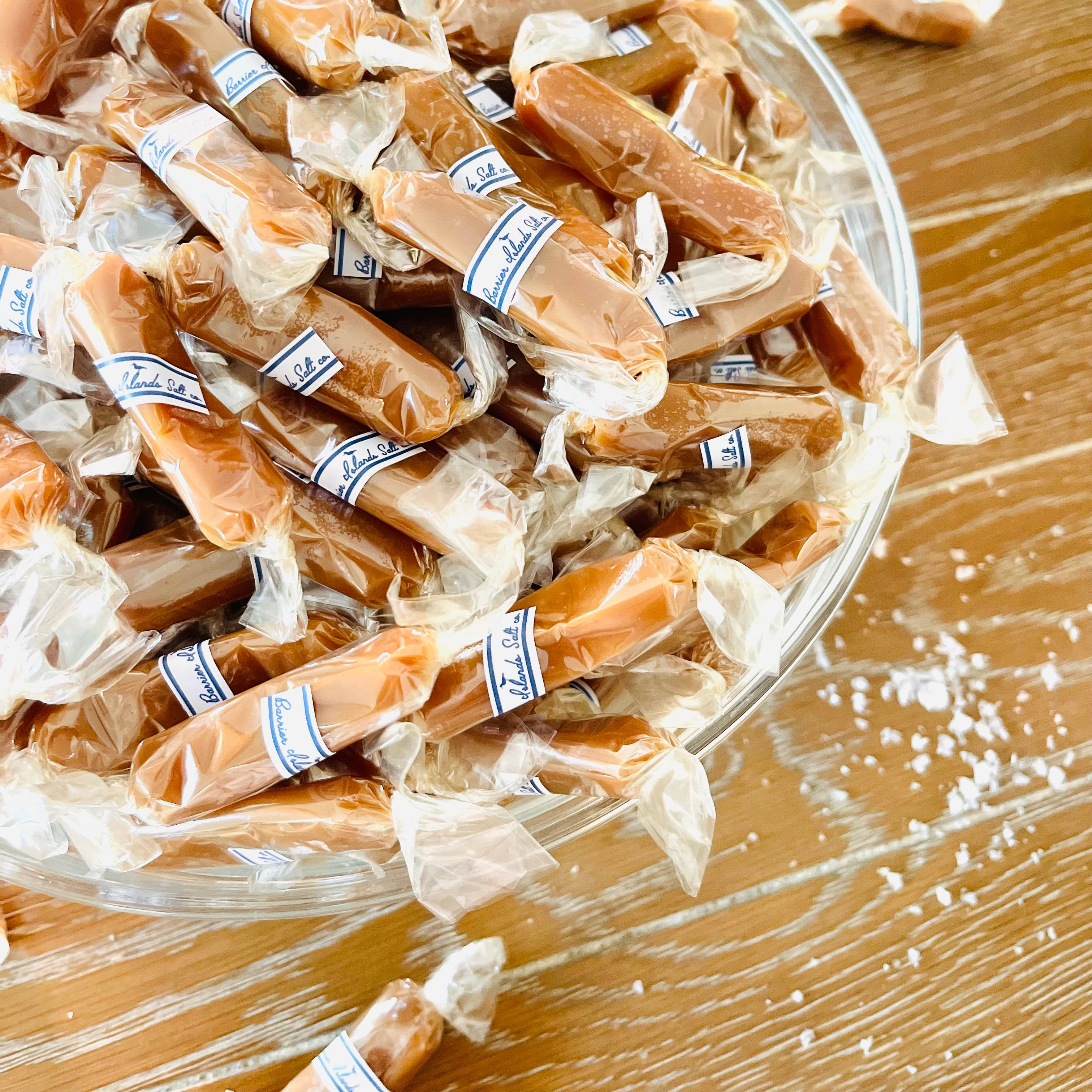 Barrier Islands Salt Co. - Wholesale Caramel - Salted Caramels - Bulk 1 pound bag (40 pieces)2