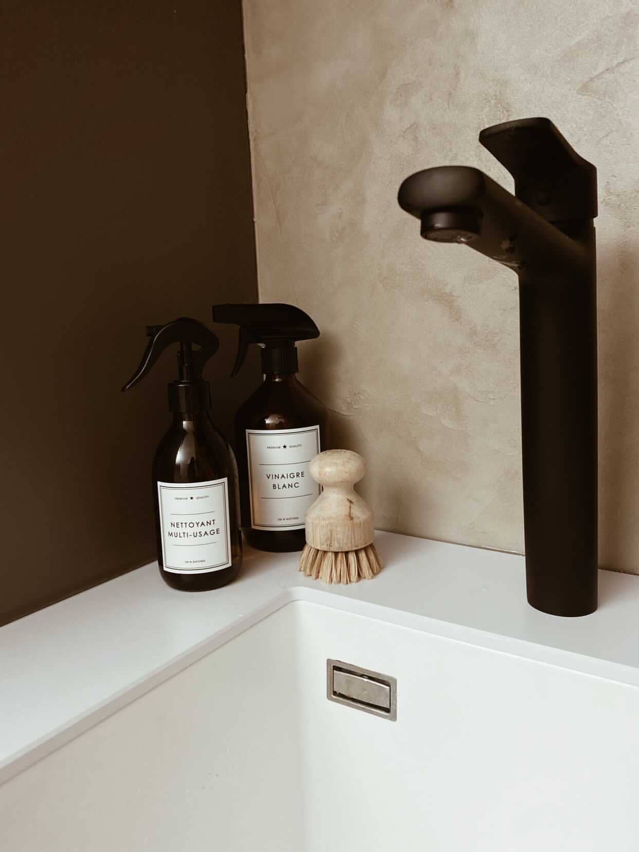 Les Flacons de l’Apothicaire - Wholesale Sprayfles - Multi-inzetbare reiniger in amberkleurige fles3