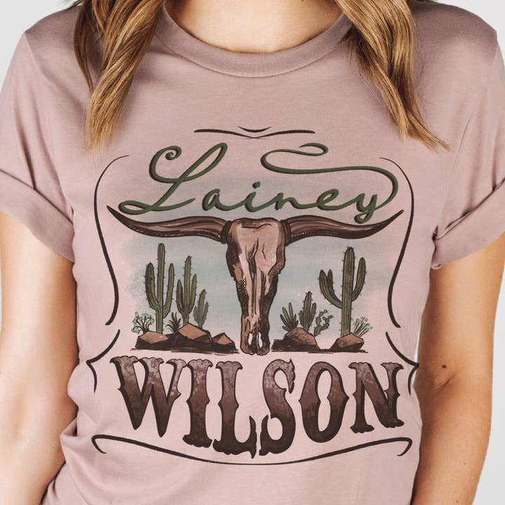 Par.tees by Party On! - Wholesale T-Shirt (Graphic) - Women's - Lainey Wilson Country Music Concert Nashville Graphic Tee5