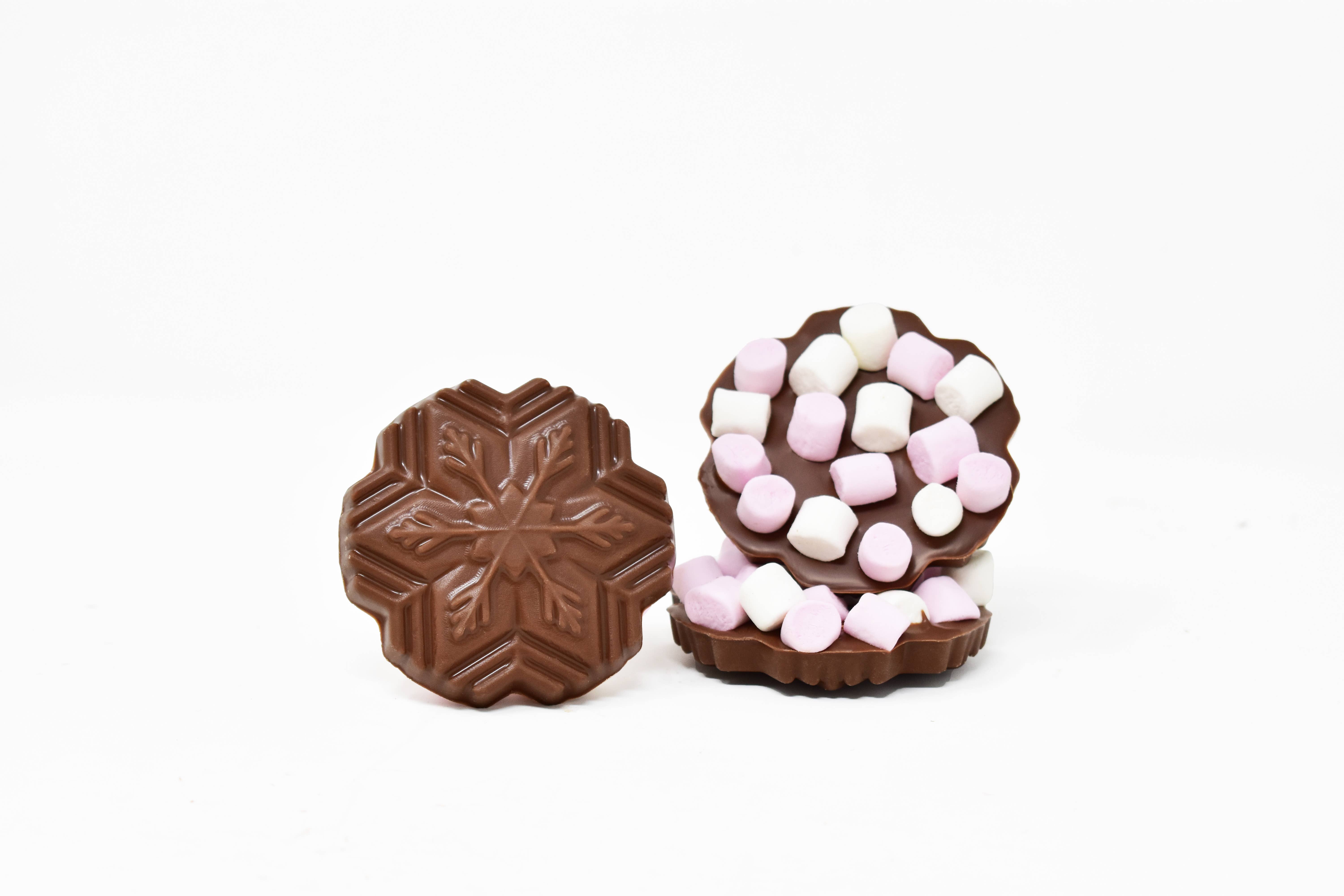 Cocoba – wholesale Hot cocoa mix/kit – Hot Chocolate Snowflakes 3 Pack2