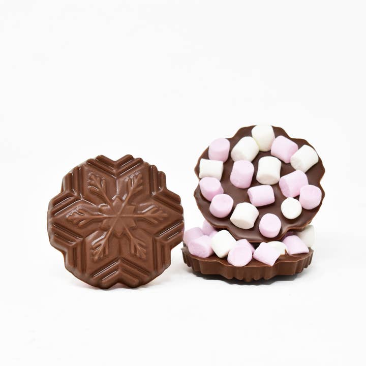 Cocoba – wholesale Hot cocoa mix/kit – Hot Chocolate Snowflakes 3 Pack2