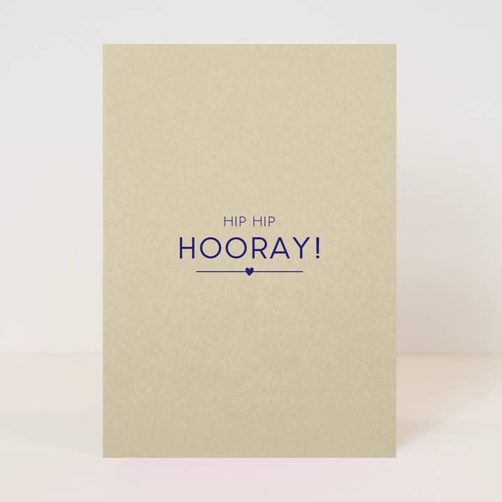 Ansichtkaart Hoera! for wholesale by My Paperstation