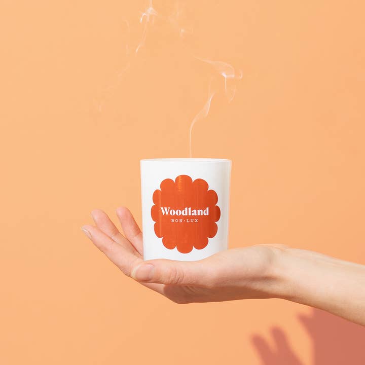 Woodland Votive Candle for wholesale by bon lux