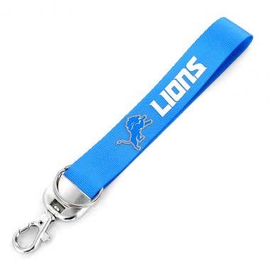 NFL Detroit Lions Deluxe Wristlet Keychain for wholesale by Aminco USA