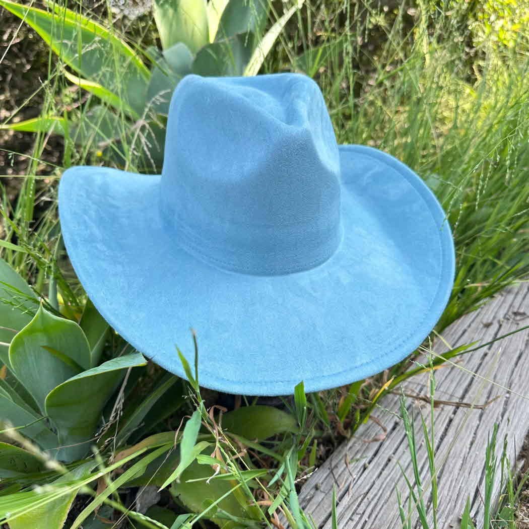 One and Only Accessories - Wholesale Cowboy Hat - Women's - Best sller Fashion Vegan suede cattleman cowboy hat 14