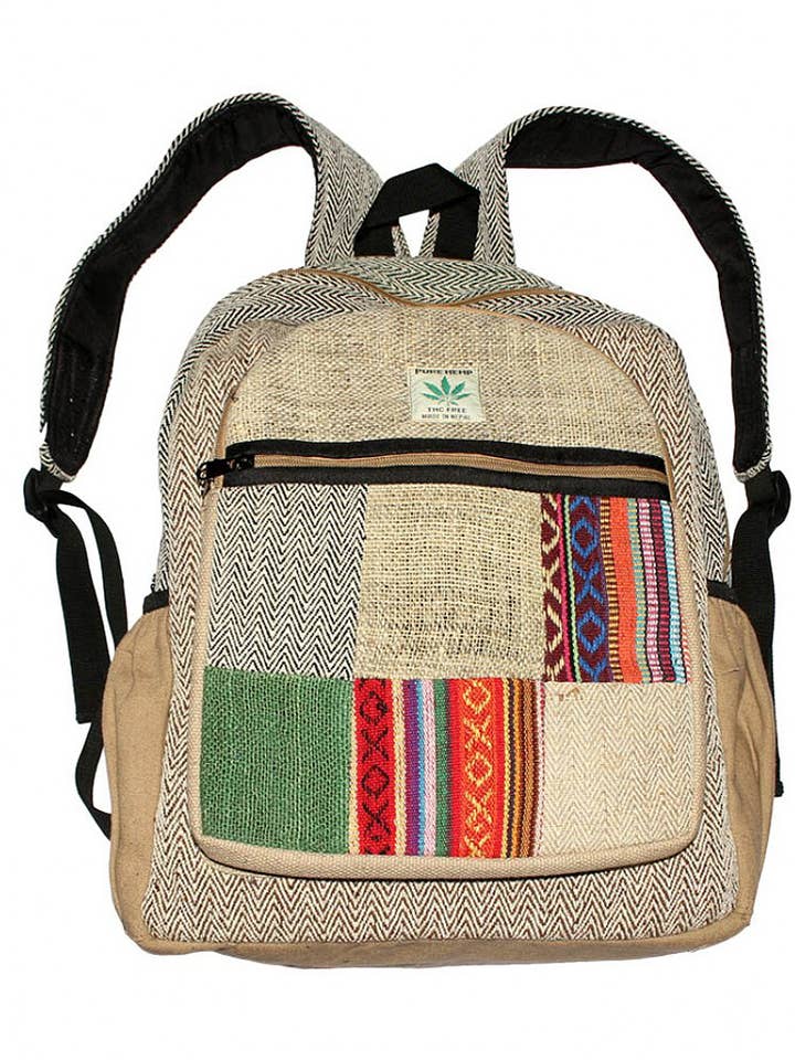 Zaino con Tasca Frontale Mista (CODICE-488) per la vendita all'ingrosso da parte di Kathmandu Imports