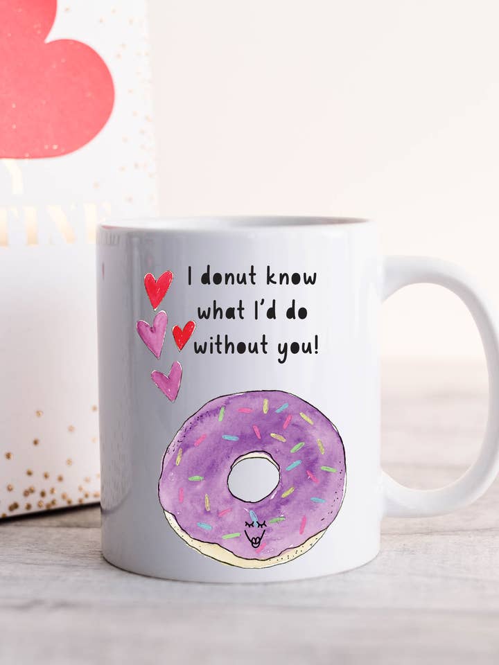 Tasse Valentine Donut pour la vente par Krafty Inc