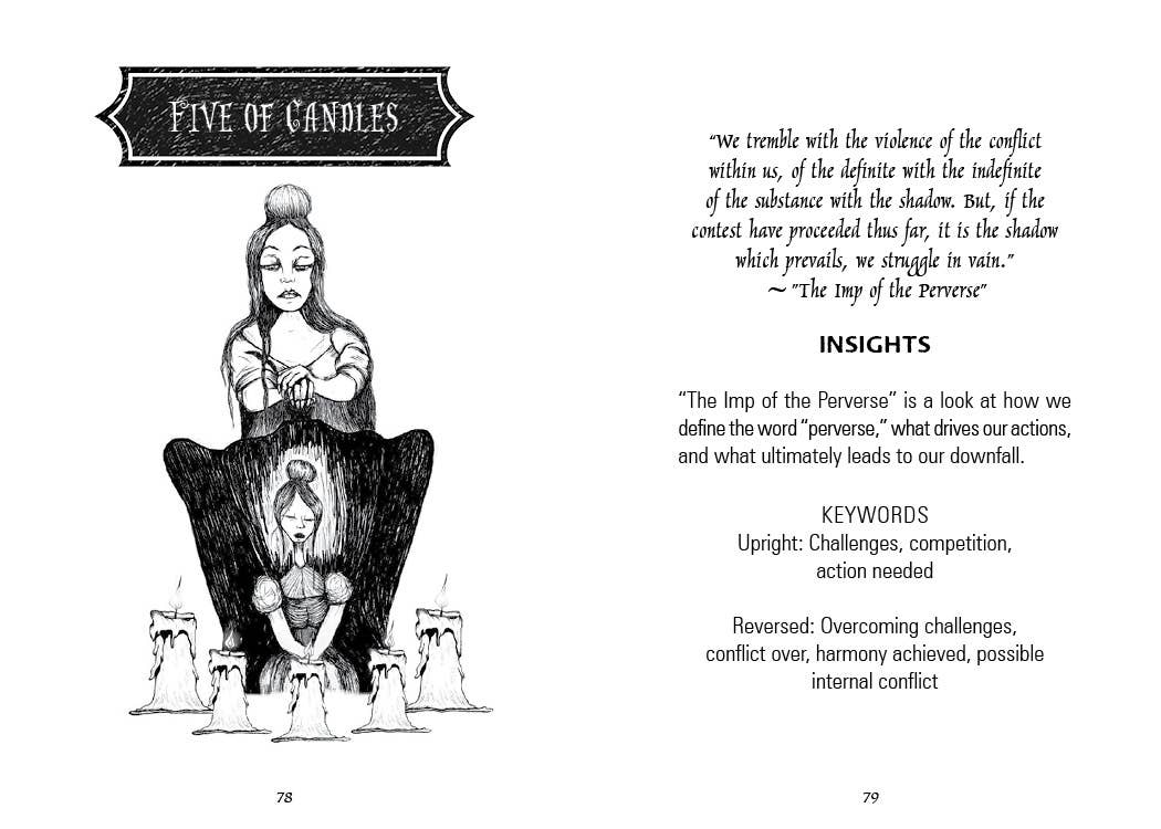 REDFeather - Wholesale Tarot Cards - The Poe Tarot15