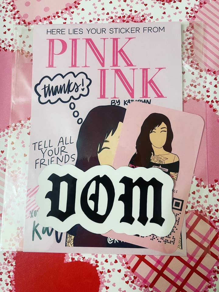 Dom klistermärke för wholesale av Kathryn Chill Collective