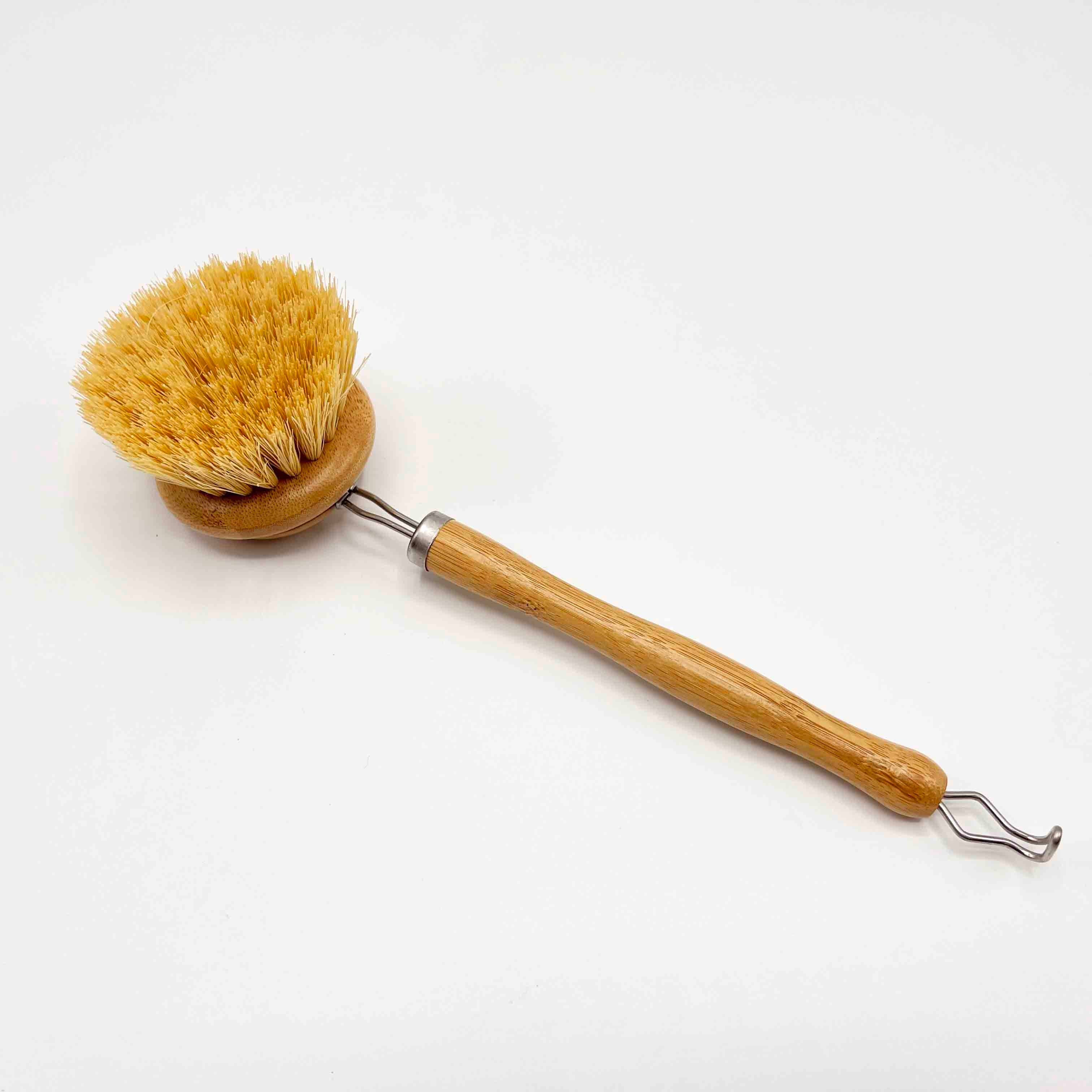 &Keep - Vendita all'ingrosso Spazzola per pulire - Spazzola per piatti in bambù &Keep con testina sostituibile3