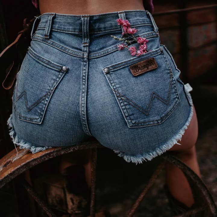 LOKA.HAUS - Wholesale Shorts - Women's - Revived Retro Wrangler Shorts