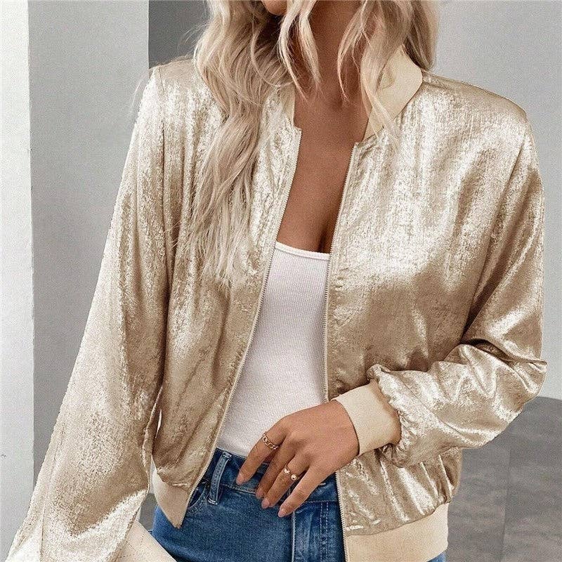 D - DORÉ Veste zippée fine unie décontractée en vente sur Faire3