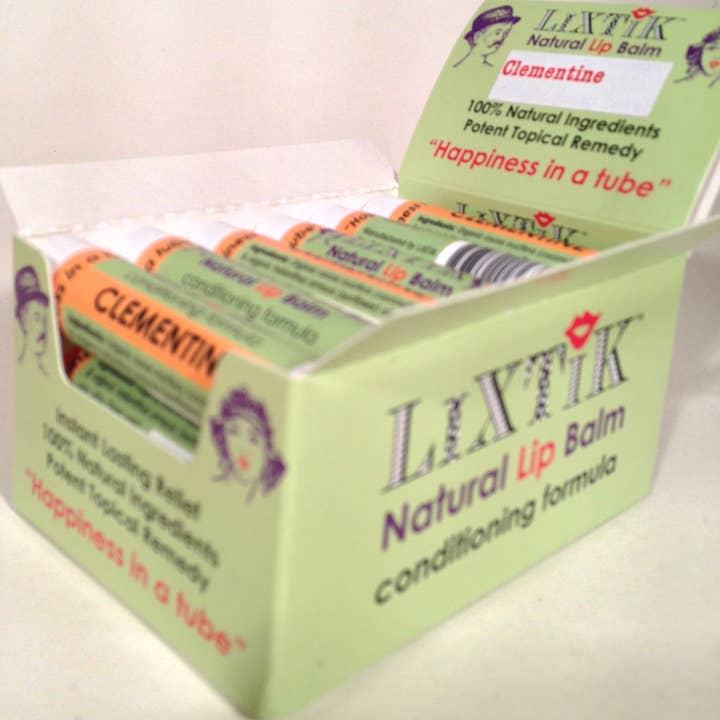 Ithaca Soap and LiXTiK Beeswax Lip Balm - Wholesale Lip Balm - Beeswax Lip Balm Peppermint4