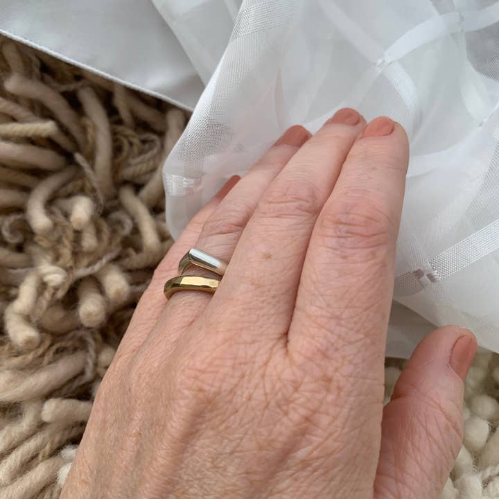 Big Drop Stacker Ring for wholesale by 47 Suns