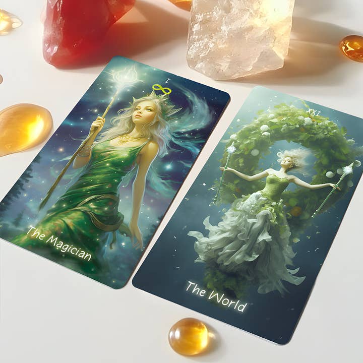 Vermilion Collection – wholesale Tarot cards – Forest Spirit Tarot7