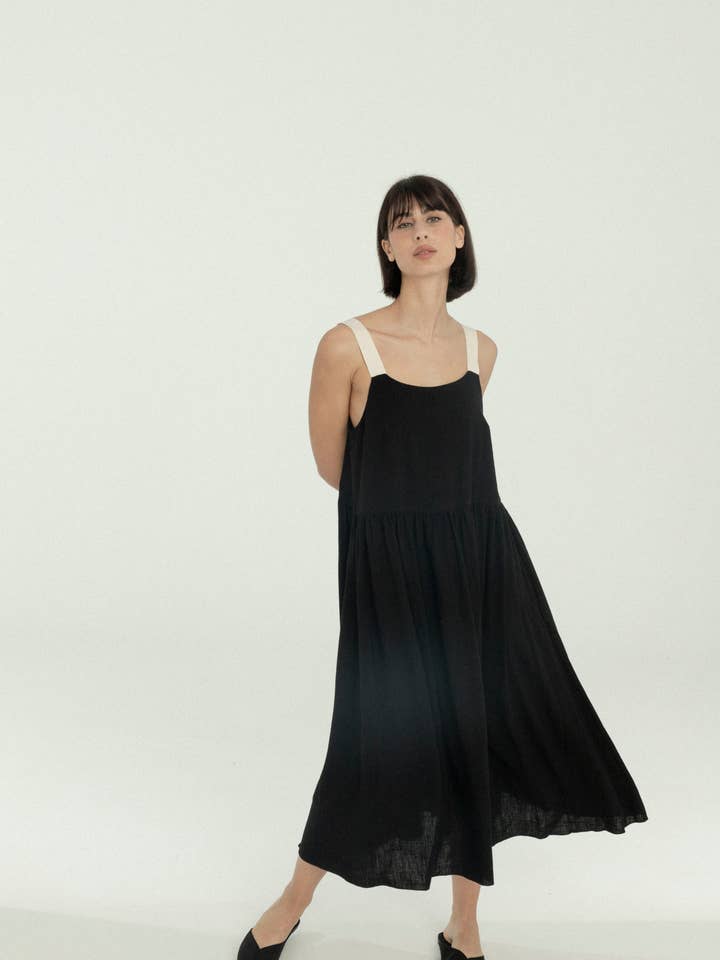 Your Human Soul - Wholesale Dress - Women's - 23h - long linen dress15