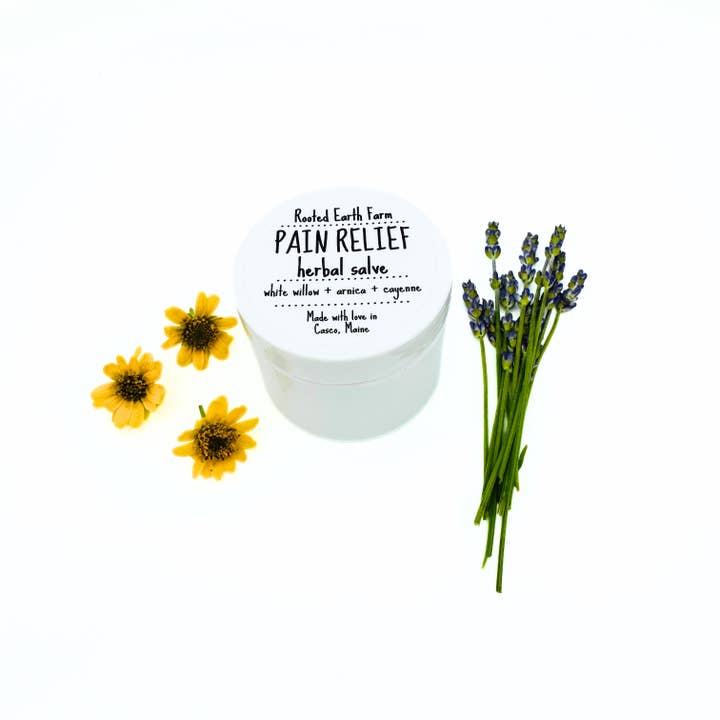 Rooted Earth Farm + Apothecary - Vente Crème/baume/pommade cicatrisante - Soulagement de la douleur - 4 options de taille2