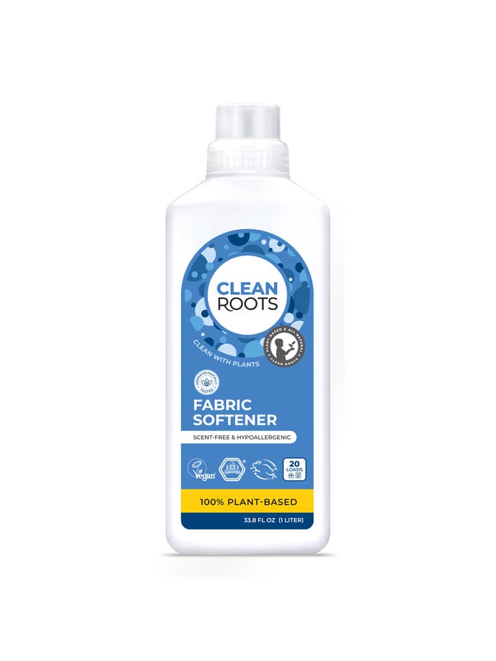 Fabric Softener | Scent-Free & Hypoallergenic | 33.8 fl oz for wholesale by Clean Roots