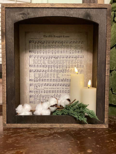 LAND OF COTTON – Impressão artística por atacado – A Velha Caixa de Sombras Cruzadas Robustas 1