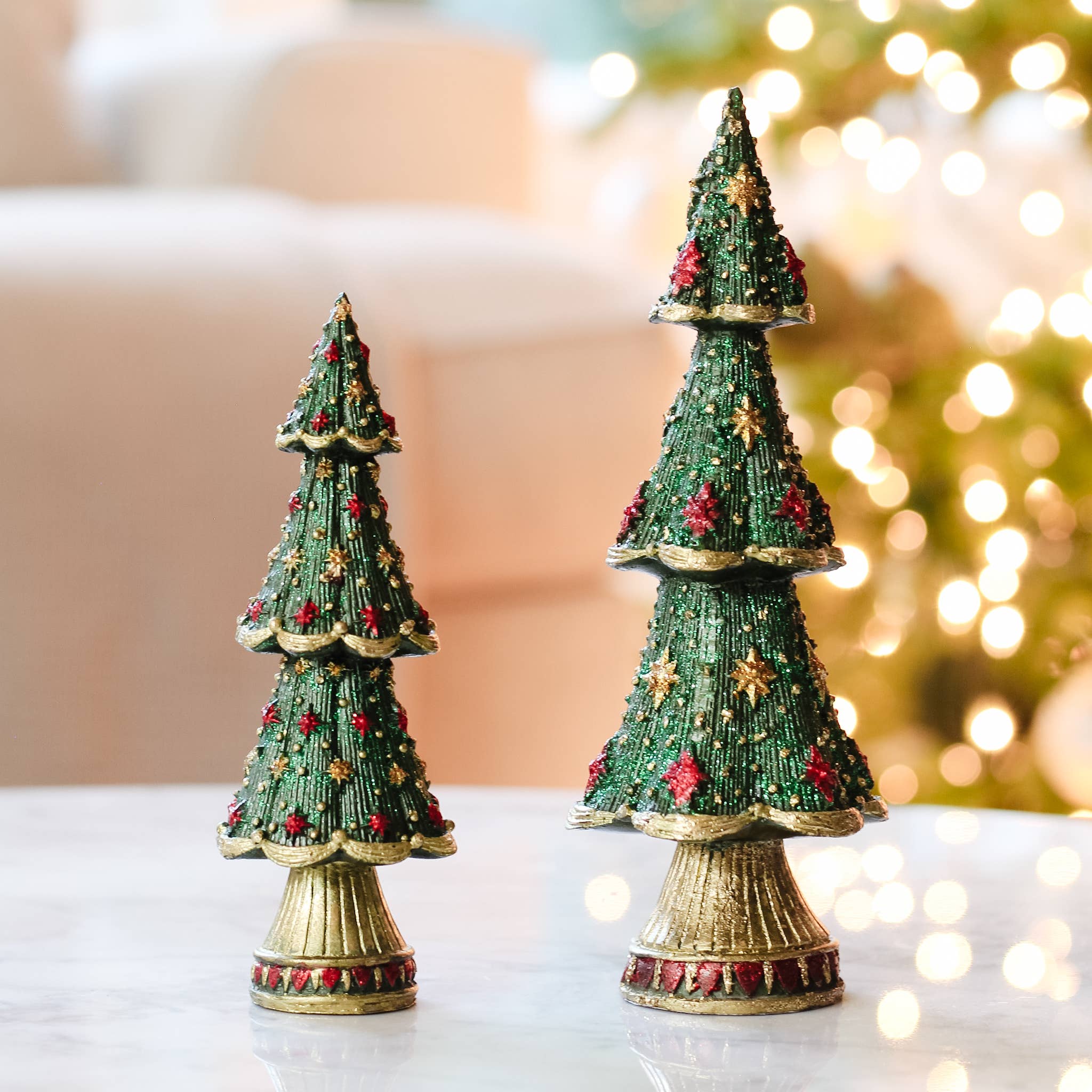 Dekorasyon Gifts  Decor - Wholesale Kerstdecoratie - Starlight Neo Kegelboom (Trad. Groen)0