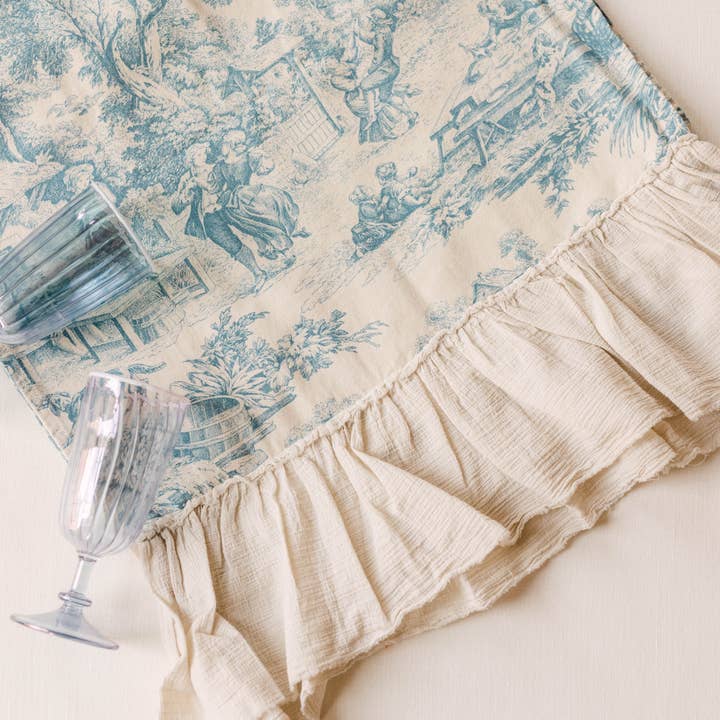 NADIA & CO - Wholesale Table Runner - Siena Toile Runner