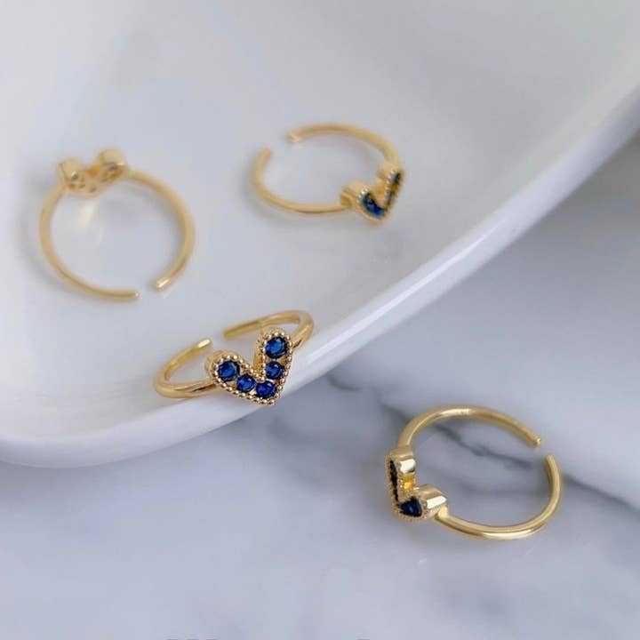 Heartbeat Ring for wholesale by Fiera creations