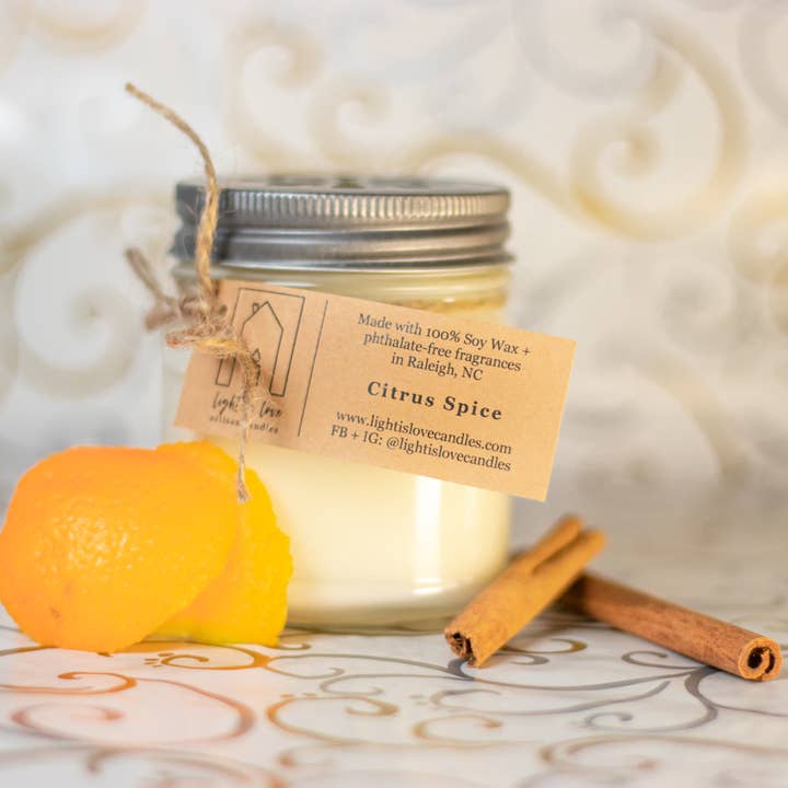 8 oz Fall Best Sellers Bundle for wholesale by Light is Love Candles