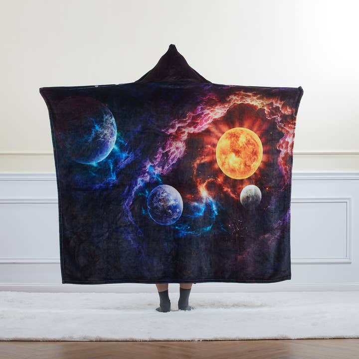 Duke Imports - Wholesale Throw Blanket - "Plan of Salvation" 1-Ply Everyday Designer Wearable